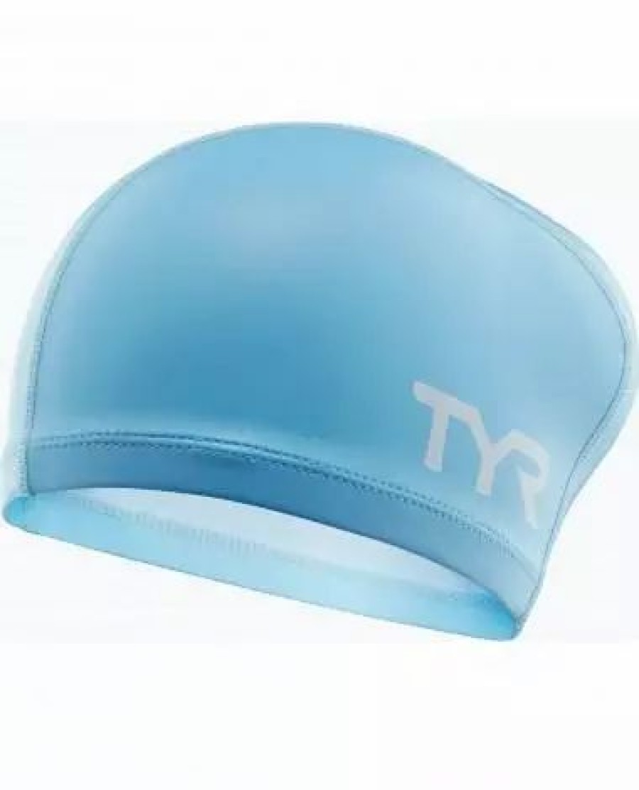 * Tyr Long Hair Silicone Comfort Swim Cap | Swim Gear