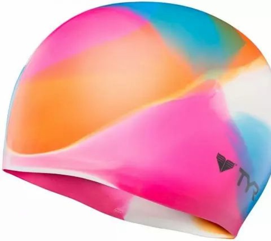 * Tyr Kaleidoscope Silicone Swim Cap | Swim Gear