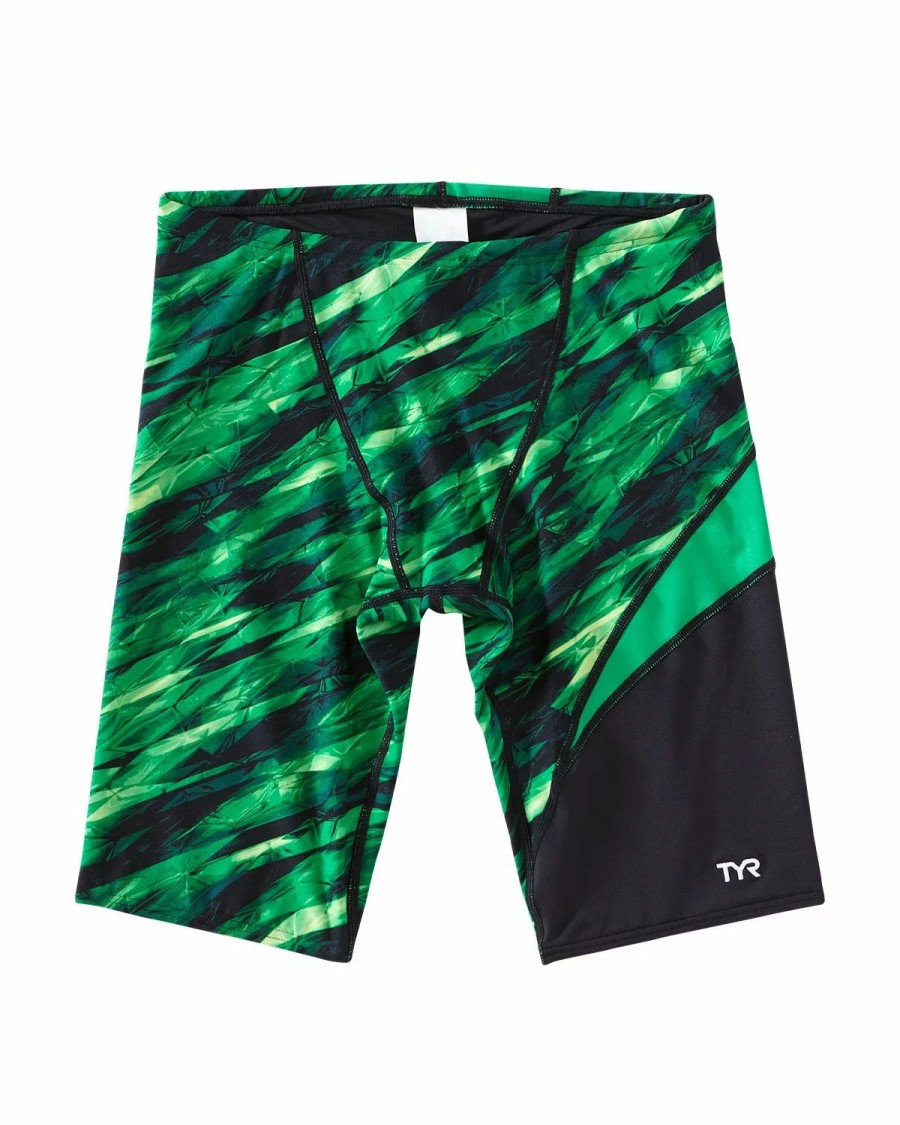 * Tyr Durafast Elite Boys' Wave Jammer Swimsuit Vitric | Kids