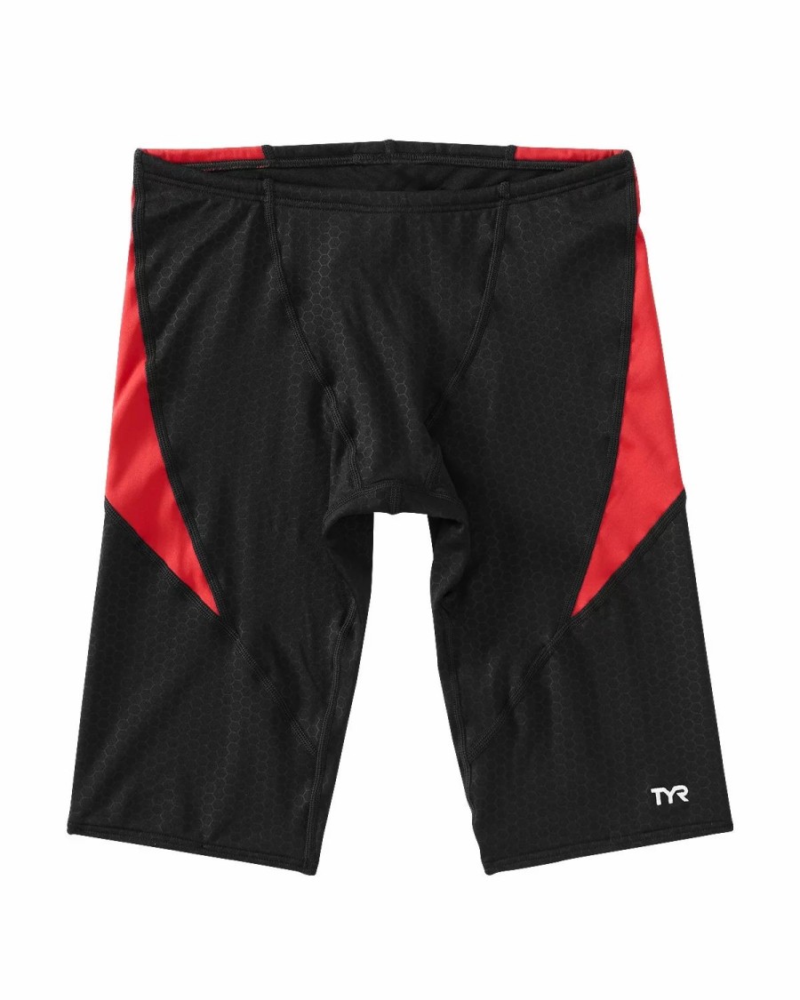 * Tyr Durafast Elite Boys' Curve Splice Jammer Swimsuit Hexa | Kids