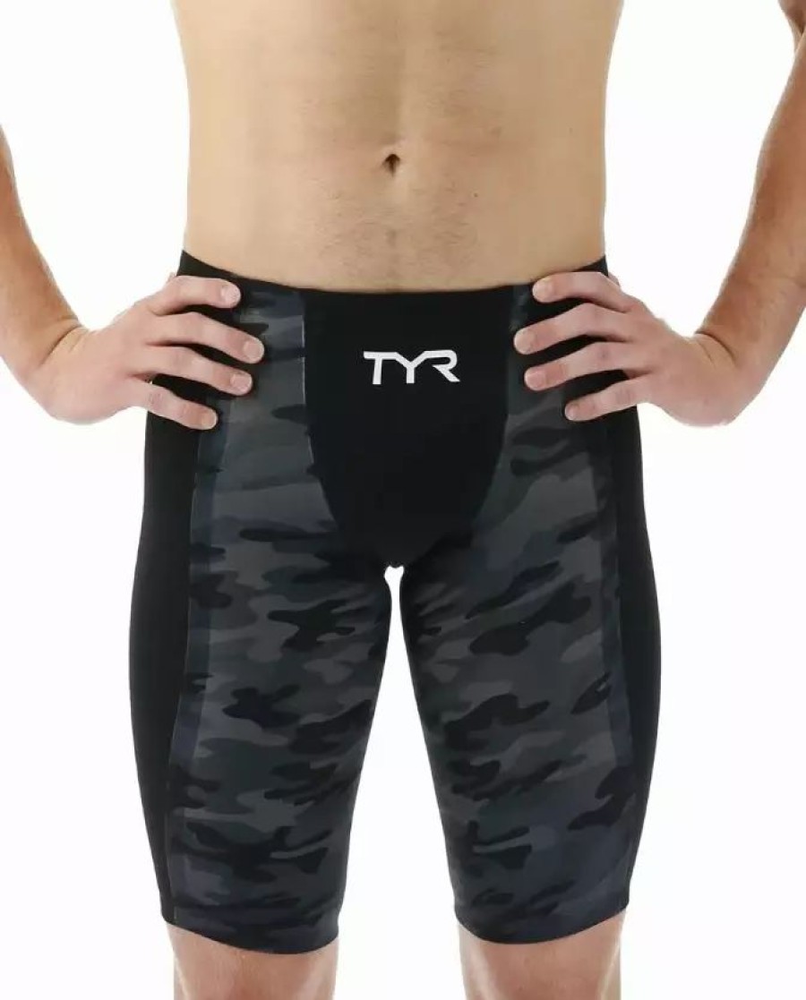 * Tyr Men'S Shockwave High Waist Camo Jammer Tech Suit | Men'S Swimwear