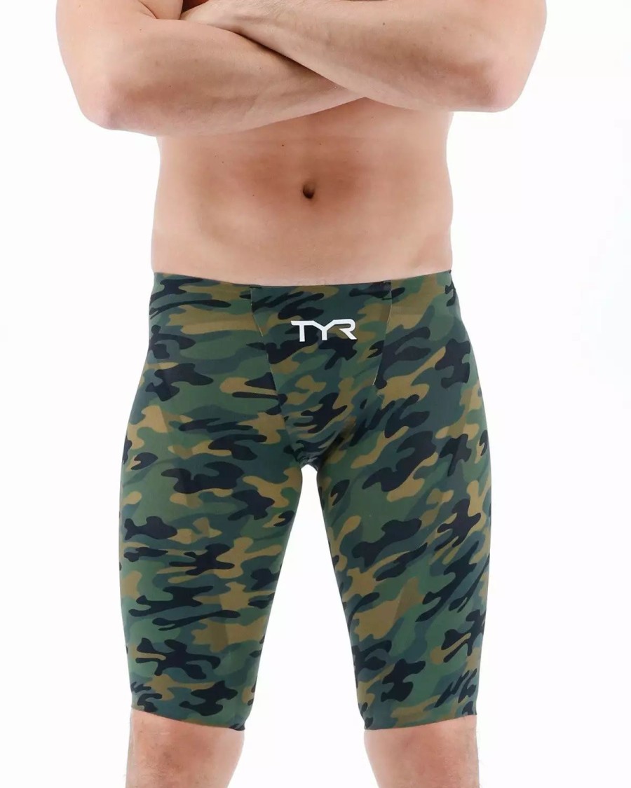 * Tyr Men'S Venzo Camo Jammer Tech Suit | Men'S Swimwear