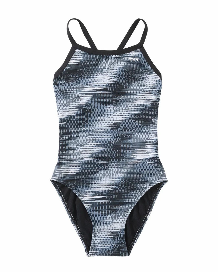 * Tyr Durafast Elite Girls' Diamondfit Swimsuit Surge | Kids