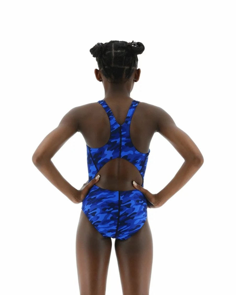 * Tyr Durafast Elite Girls' Maxfit Swimsuit Camo | Kids