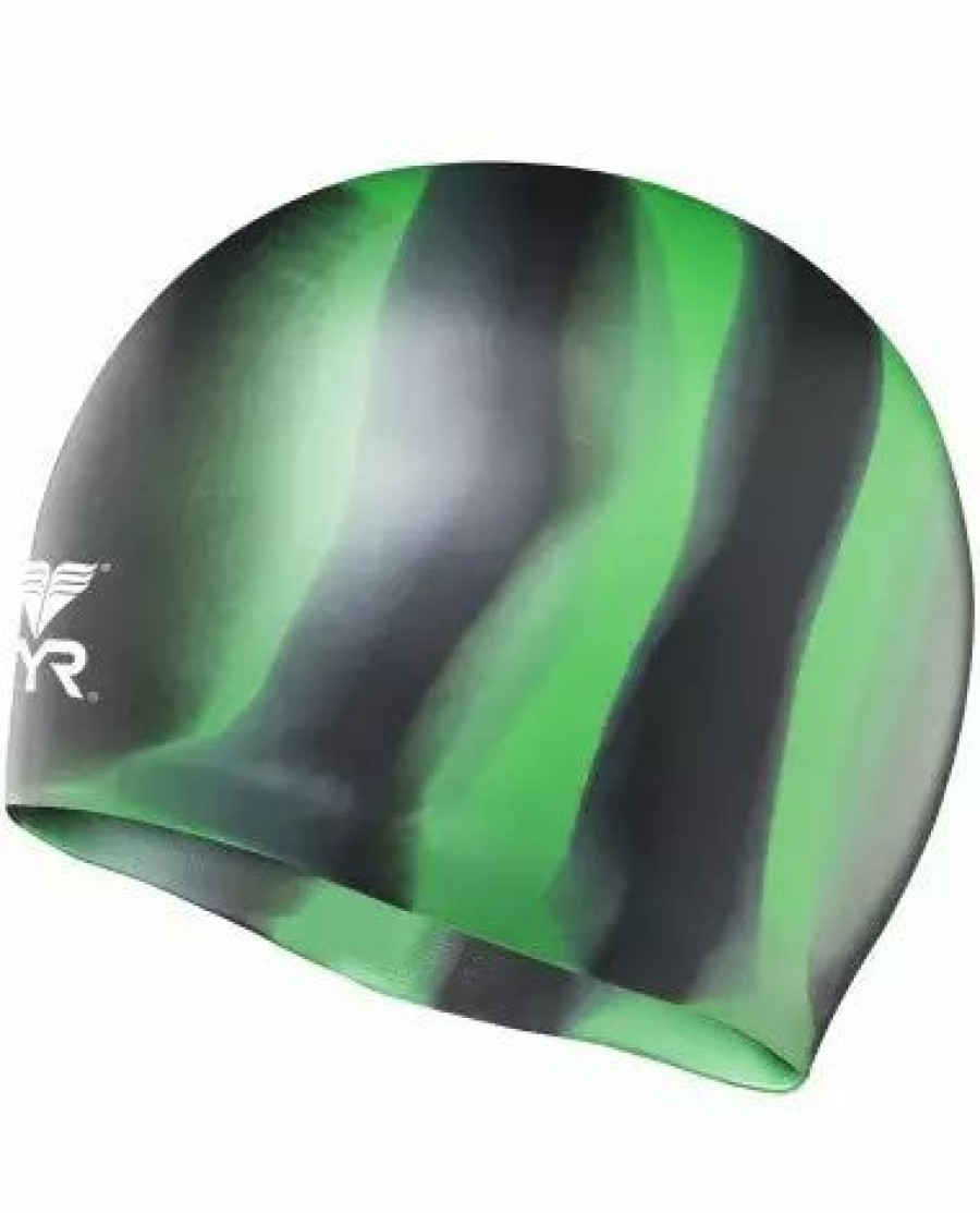 * Tyr Multi-Color Silicone Swim Cap | Swim Gear