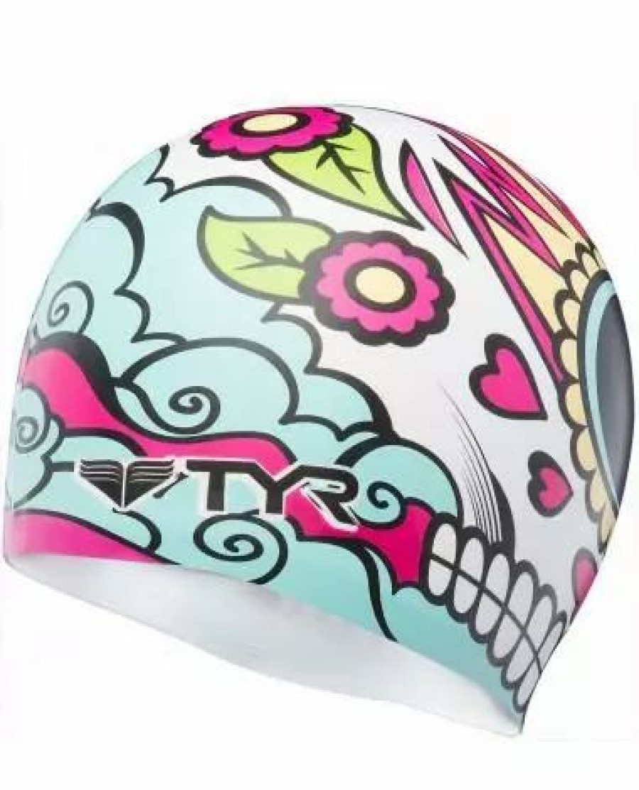 * Tyr La Vengadora Silicone Adult Swim Cap | Swim Gear