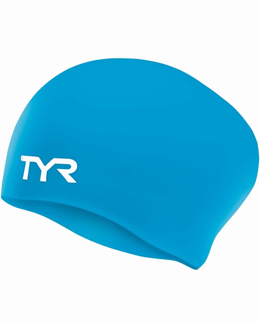 * Tyr Long Hair Wrinkle-Free Silicone Youth | Swim Gear