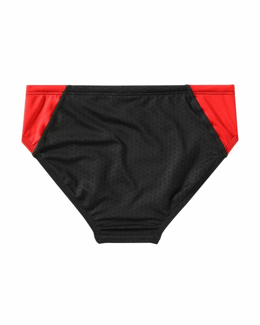 * Tyr Durafast Elite Boys' Blade Splice Brief Swimsuit Hexa | Kids