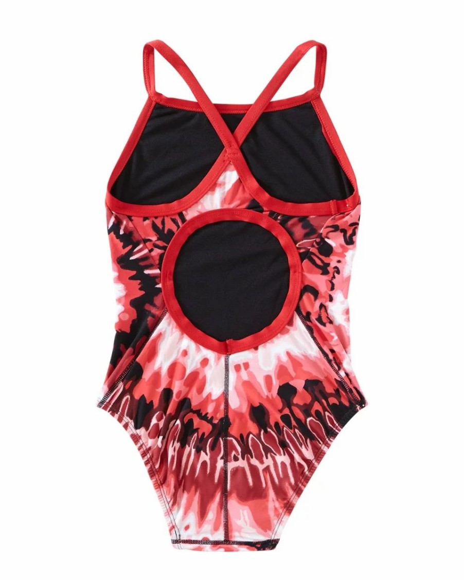 * Tyr Durafast Elite Girls' Diamondfit Swimsuit Bohemian | Kids