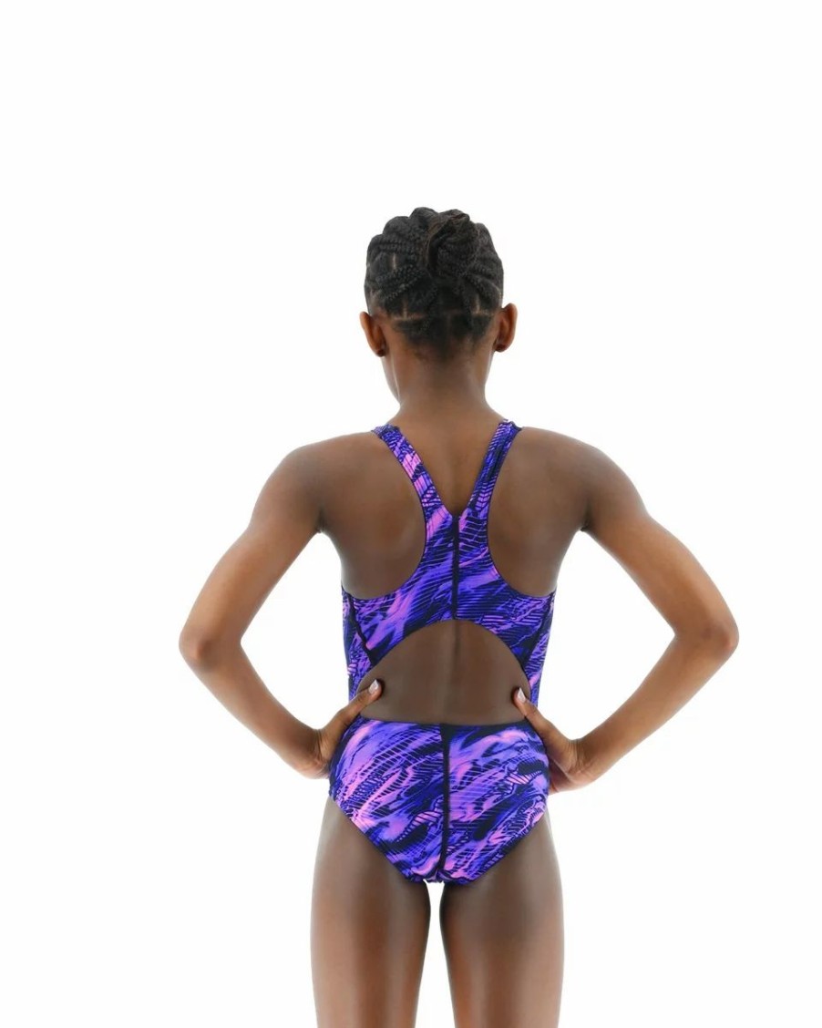 * Tyr Durafast Lite Girls' Maxfit Swimsuit Cadence | Kids