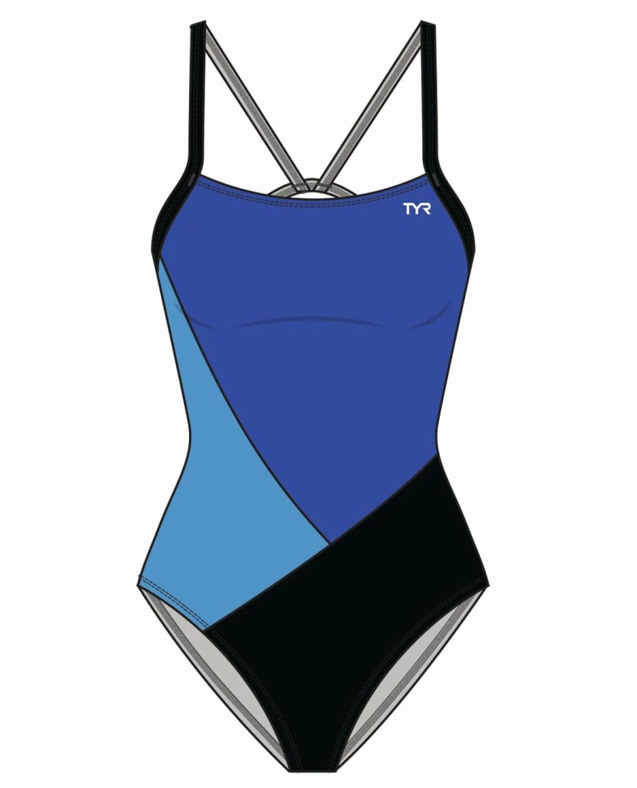 * Tyr Solid Splices Cutoutfit | Women'S Swimwear