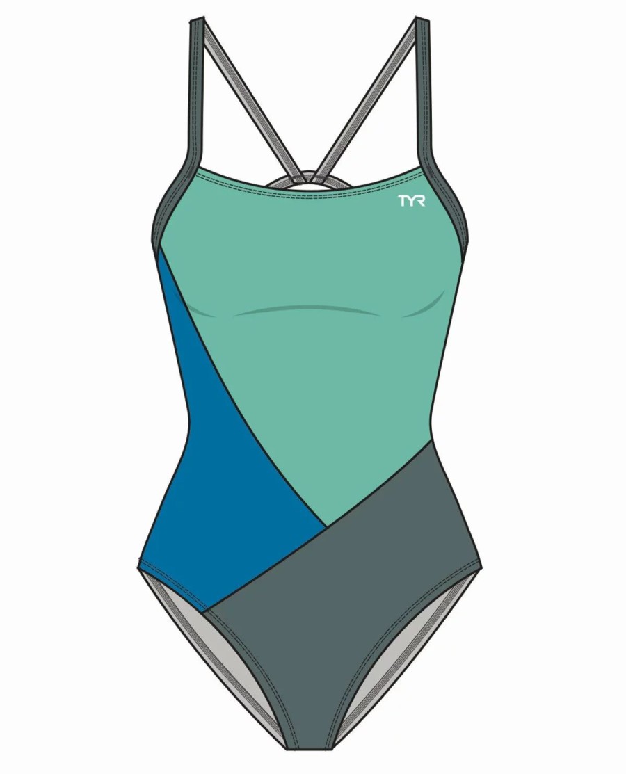 * Tyr Solid Splices Cutoutfit | Women'S Swimwear