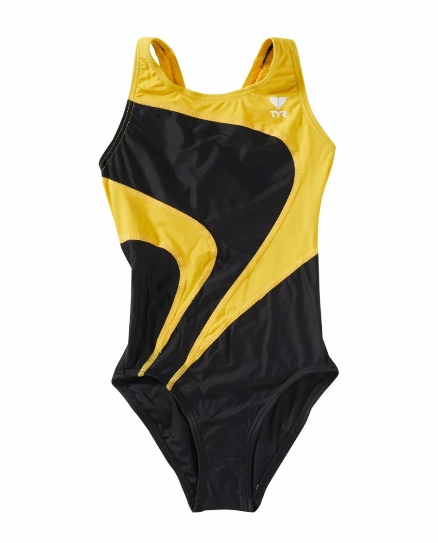 * Tyreco Girls' Maxfit Swimsuit T-Splice | Kids