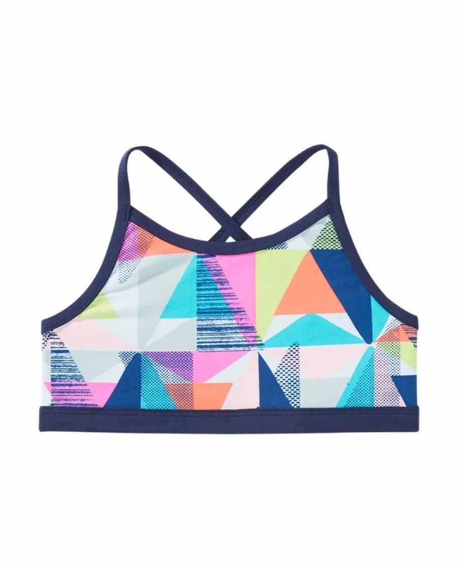 * Tyr Durafast Lite Girls' Trinity Top Jigsaw | Kids