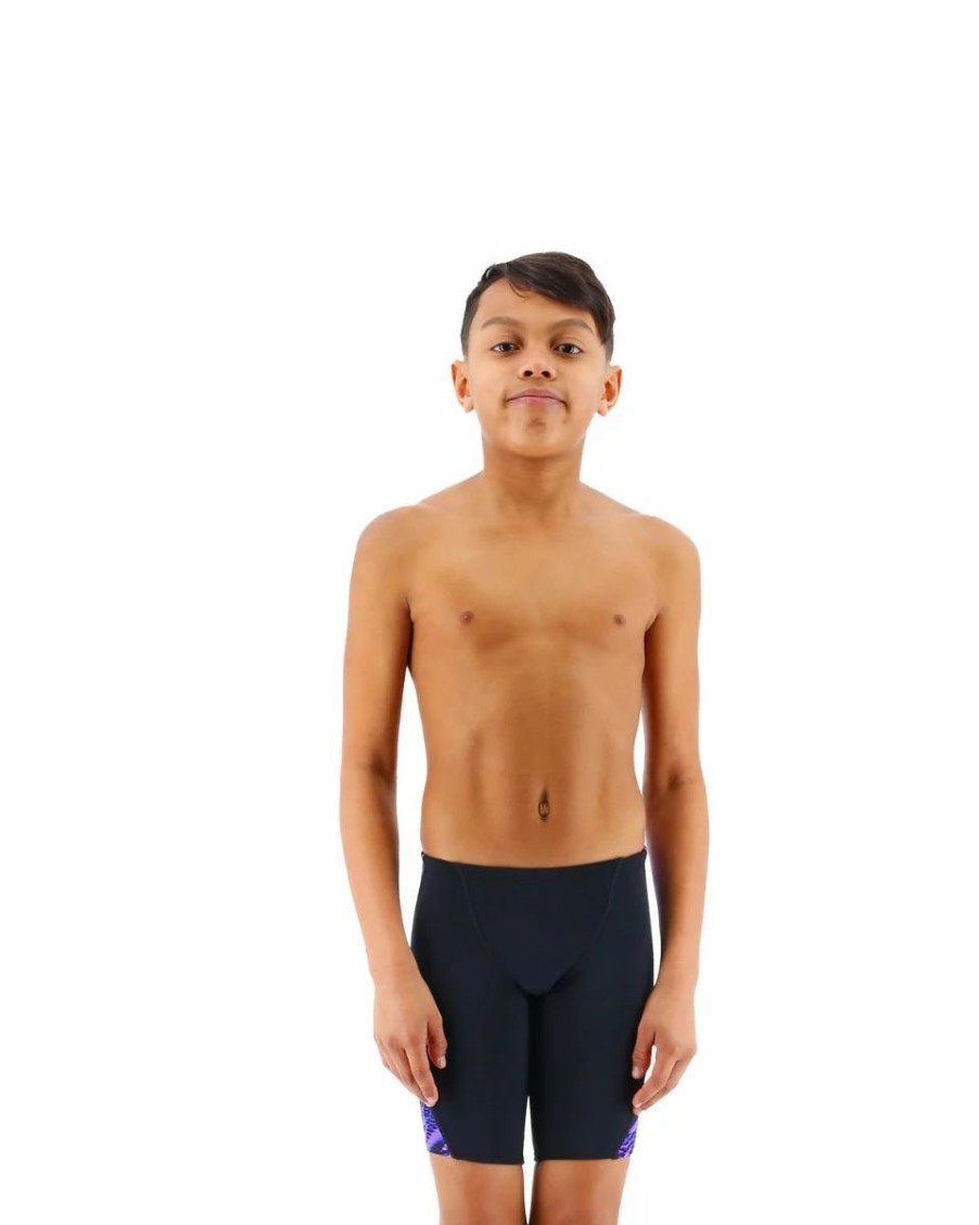 * Tyr Durafast Lite Boys' Blade Splice Jammer Swimsuit Cadence | Kids