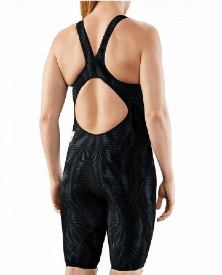 * Tyr Women'S Limited Addition Venzo Phantom Open Back Tech Suit — Size 24 In Onyx Only | Women'S Swimwear