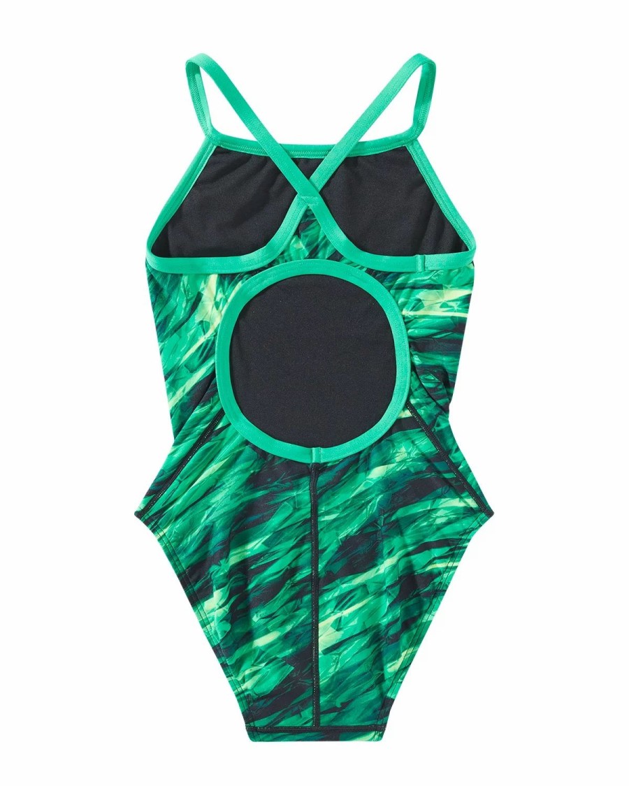 * Tyr Durafast Elite Girls' Diamondfit Swimsuit Vitric | Kids