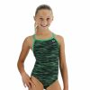 * Tyr Durafast Elite Girls' Diamondfit Swimsuit Fizzy | Kids