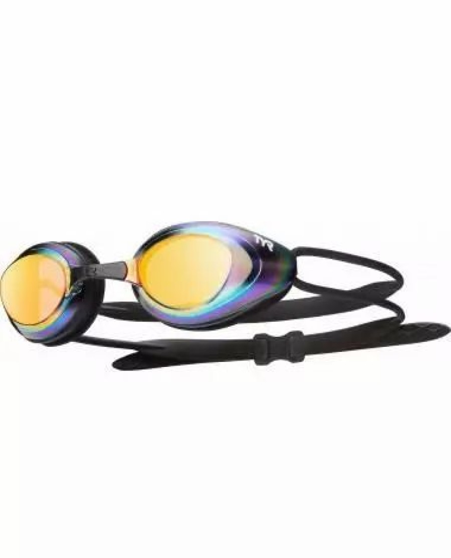 * Tyr Black Hawk Racing Mirrored Goggles | Swim Gear