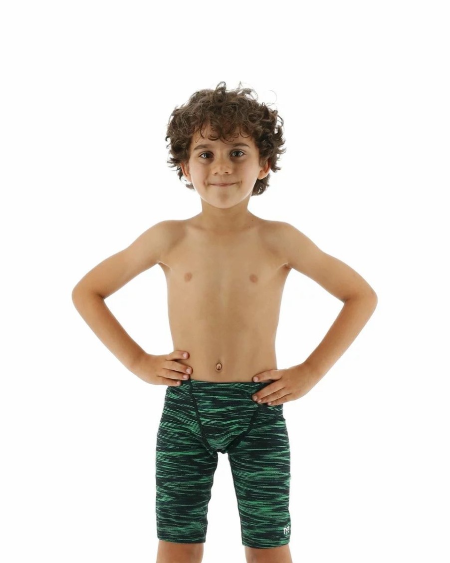 * Tyr Durafast Elite Boys' Jammer Swimsuit Fizzy | Kids